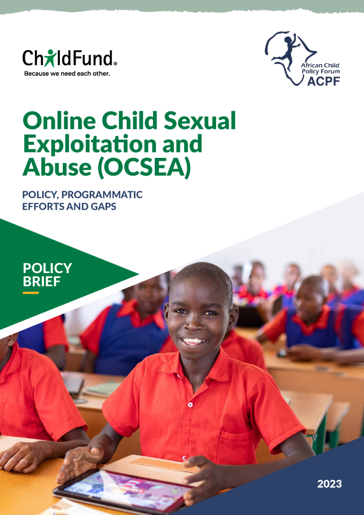 Online Child Sexual Exploitation and Abuse (OCSEA)