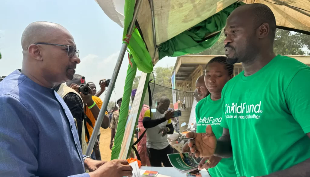 In 2024, during the Annual Celebration of Education in Bo District, Bando met with the Vice President of Sierra Leone, Dr. Mohamed Juldeh Jalloh, and shared insights on ChildFund’s programs and its innovative approach to education.